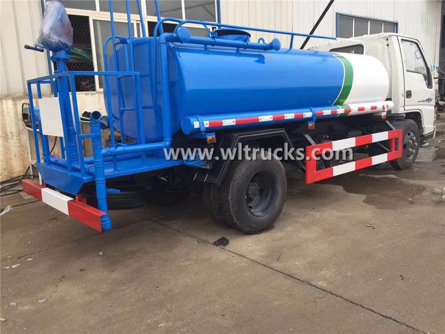 JMC 5m3 small water supply trucks