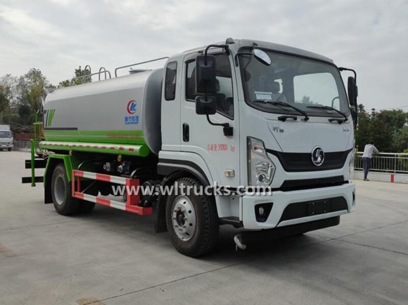 Shacman 12000L water bowser tanker