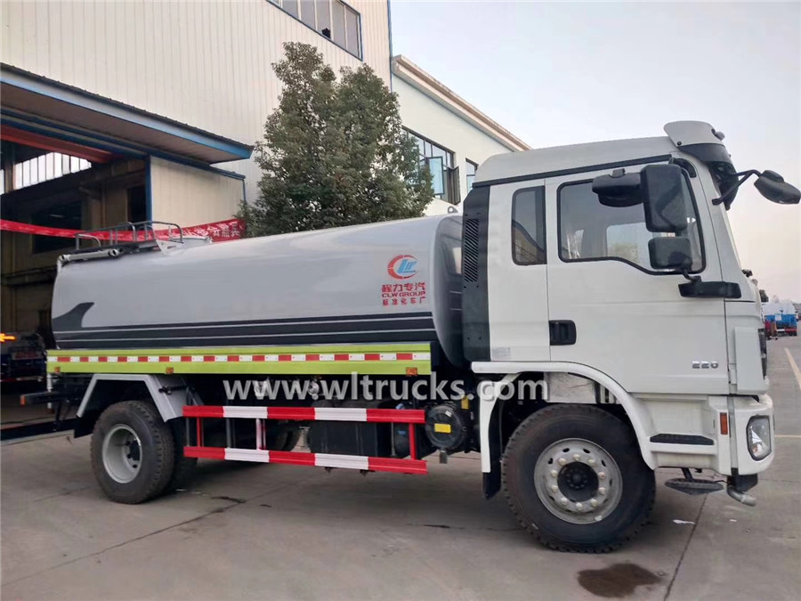 Shacman Delong L3000 15000liters water supply tanker