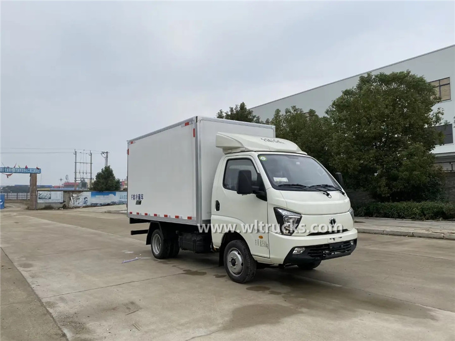 WAW 6 tire petrol freezer food transport truck